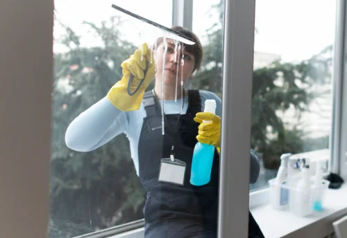 Nettoyage de vitres intérieures et extérieures à Tarnac